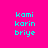 Four identical pixelated display cyan text on bright pink backgrounds with yellow bars shifting positions