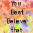Pixelated text on a colorful abstract background with one section grayed out.