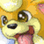 Six pixelated Pokémon faces arranged in a , with a red 'Fire Pokemon' text overlay on the bottom-right