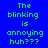 Four pixelated display identical green text on blue, purple, pink, and dark purple backgrounds with no visible motion