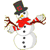 Holiday icons for AIM, MSN, MySpace and Yahoo