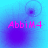 Four- shows animated purple circular shapes on blue background with pink text 'AbbiM4' in each