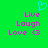 Green background with blue heart symbol above pink text reading Live Laugh Love <3 in two identical vertical