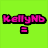 Pixelated text displays on colored backgrounds with a central panda icon holding bamboo, all static.