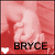 repeated hand-holding images with 'BRYCE' text and heart icons, showing subtle animation changes in the hands