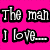 four with text and images: pink background with 'The man I love...' on top-left, two men in middle , one person below, and 'Kevin Jonas' on bottom-right