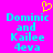Pixelated text on bright pink background with yellow heart symbol above left side.