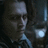 A split-screen image with a pixelated character on the left and red text reading "The Demon Barber of Fleet Street" on black backgrounds.