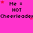 Pixelated pink background with repeated text and star symbols in a