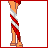 Animated contact sheet showing a pixel art character with patriotic USA-themed elements transitioning from partial body to full face and text overlays.
