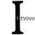 Black serif letter I's on white background with gray text fragments and a solid gray rectangle.