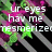 Pixelated image with white text reading 'UR eyes hav me tesmerized' over a colorful abstract background of green, pink, purple, and black shapes.