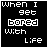 A 2x2 contact sheet of a pixel-art animation featuring text and a person's face, with two black-and-white text panels on the left and a grayscale portrait on the right.