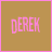 A 3x2 contact sheet of six frames showing a static animation with pink text on brown backgrounds, where the rightmost column contains empty or grayed-out spaces in later frames.