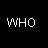 Pixelated Ghostbusters-themed buddy icon featuring a cartoon ghost character with text elements arranged around it on a black background.