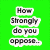 Green and blue background split with text above a pixelated face image labeled Alice Cullen in purple.