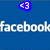 Blue background with white 'facebook' text and purple '<3' symbol; two views show partial cropping of the right side.
