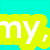 six distinct visual with text and symbols, including a broken heart, overlapping shapes, and fragmented phrases