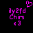 Pixelated pink text and symbols on black background with one frame showing a heart symbol above the text.