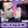 Animated icon shows two figures in formal attire facing each other against a pink-purple gradient background with heart symbols.