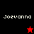 Four display the name "Joevanna" with a red star on black background and a black star on red background