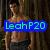 four pixelated images showing a shirtless man in different poses with overlaid text labels