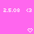 Pixelated white text and heart symbols on a solid pink background, with two identical pairs of numbers and arrows.