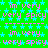 Green background with repeating cyan star patterns and pink text reading 'im very' and 'very spicy', separated by horizontal lines of cyan stars.