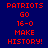 Red pixelated text on dark blue background with white rectangular overlays shifting positions across frames.