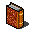 book-shaped pixel art icons with varying brown and gray tones, arranged in showing sequential color transitions