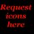 Static image displaying repeated text in multiple colors on a black background with one gray rectangle.