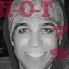 A grayscale portrait of a person with short hair, overlaid with red pixelated text reading 'B-O-T' across the forehead and partial red shapes on the right side.