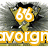 Animated icon features a penguin mascot with yellow and black colors, displaying changing text elements over time.