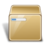 Pixelated beige document icon with a blue and white horizontal bar on the left side, set against a light gray background.
