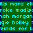 Green and blue pixelated text with repeated names and phrases in cyan font on green background, framed by dark blue border