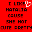 Red background with black pixelated text and a white heart symbol replacing the 'O' in 'LIKE' on the left side.