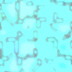 A static image of a light blue background with repeating abstract shapes in muted gray tones, appearing as a patterned texture.