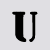 A 3x3 contact sheet of black text characters on a light gray background, with the bottom-right frame showing "UR DONE" in smaller text and partial transparency.