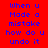 Blue pixelated text on a red background reads "When u Made a mistake how do u undo it" in two identical vertical with slight blur variation