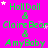 A static image with a bright pink background displays repeated text and small star icons in green, white, and light purple.