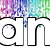 Pixelated text 'girls' and partial 'girl' on a colorful pixelated background with gray section.