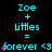 A static digital image displays repeated text and symbols in cyan and pink on a black background, with a gray rectangle in the bottom-right corner.