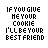 Pixelated text displays 'IF YOU GIVE ME YOUR COOKIE I'LL BE YOUR BEST FRIEND' with 'BEST FRIEND' in rainbow colors