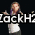 A four- of pixelated images with overlaid text: top-left shows a person with light hair against black, top-right a rooster-like figure, bottom-left a colorful figure with text, bottom-right empty