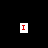 Static pixel art composition with red text on white shapes against black background, featuring 'I', 'Love', and 'Geno' labels alongside a cluster of repeated 'G' symbols.