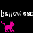 Pixelated pink cat icon with 'halloweek' text above, displayed in a with partial gray overlay