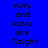 Four display identical text on solid backgrounds: blue, purple, red, and dark purple