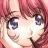 Pixelated anime-style character with pink hair and purple eyes, next to black background with white text reading 'Anime IM' and 'COM' in stylized font.