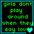 Four identical pixel-art display green text on black with cyan borders, each ending in a heart symbol that changes color across frames