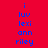 blue text names on red background with yellow highlight rectangles, showing sequential highlighting changes